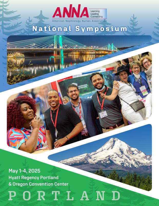 ANNA 2025 National Symposium Poster, May1-4, 2025, Hyatt Regency Portland & Oregon Convention Center, Portland